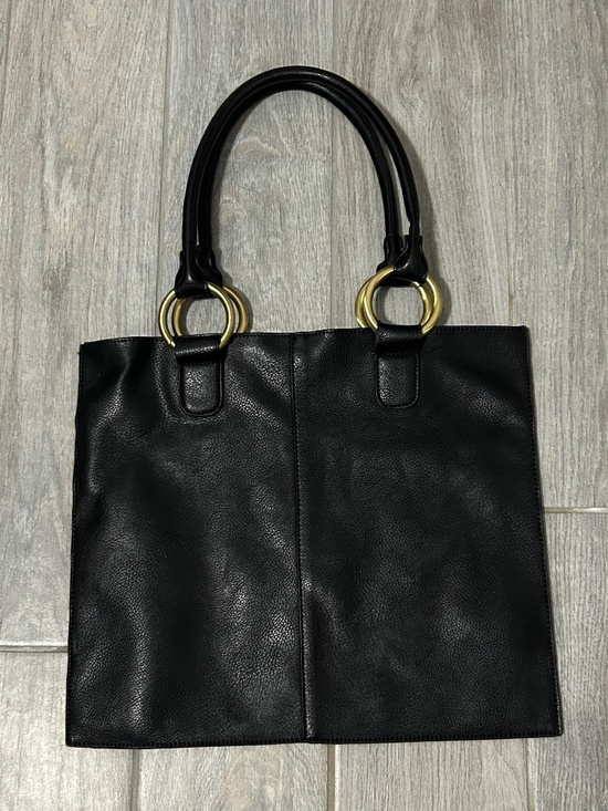 Source Unknown Handbags - NWOT! Women's Black Leather Purse/Tote